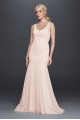 Beaded Venice Lace Trumpet Wedding Dress  SWG723