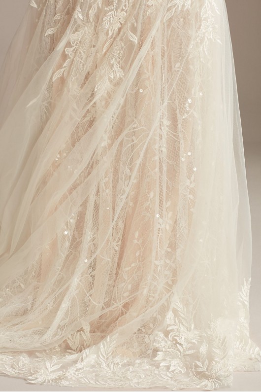 Embellished Lace Corset Bodice Wedding Dress Melissa Sweet MS251207