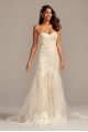 Embellished Lace Corset Petite Wedding Dress Melissa Sweet 7MS251207