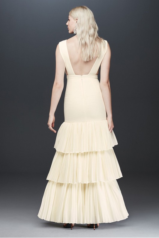 Fame and Partners Dahlia Pleated Dress with Tiers Fame and Partners x  FPW3507101FM