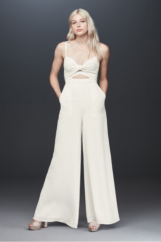 Fame and Partners Landon Crepe Wrap Jumpsuit Fame and Partners x  FPW3751166FP