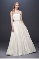 Floral Printed Organza A-line Wedding Dress  Collection NTWG3907