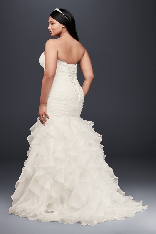 Lace-Up Plus Size Mermaid Wedding Dress  Collection 4XL9WG3832