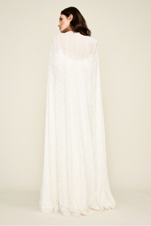 Libby Crepe Slip Wedding Dress Tadashi Shoji ALG17042LBH