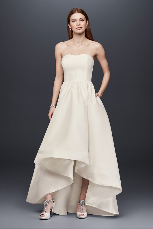 Mikado High-Low Wedding Dress DB Studio SDWG0576