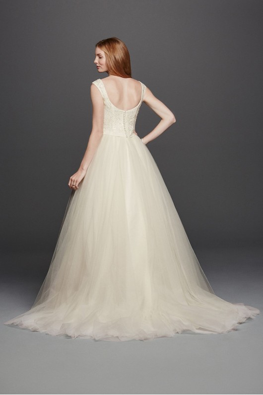  Embellished Tulle Wedding Dress  CWG733
