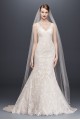 Lace Trumpet Wedding Dress  CWG747