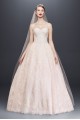  Wedding Ball Gown with Lace Appliques  CWG749