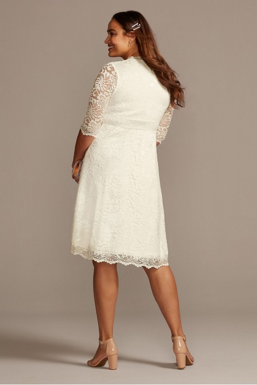 Plus Size Wedding Belle Short Dress Kiyonna DB19150905
