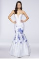 Strapless Sweetheart Floral Print Mermaid Dress Terani Couture 1911P8648