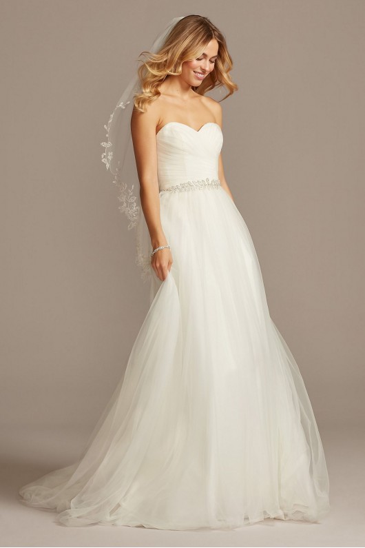 Strapless Sweetheart Tulle Wedding Dress  Collection WG3802