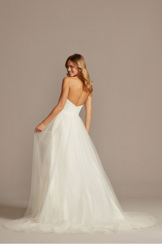 Strapless Sweetheart Tulle Wedding Dress  Collection WG3802