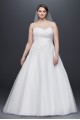 Tulle Plus Size Wedding Dress Lace Applique  Collection 9WG3740