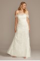 Tulle and Floral Off-the-Shoulder Wedding Dress  Collection WG3978