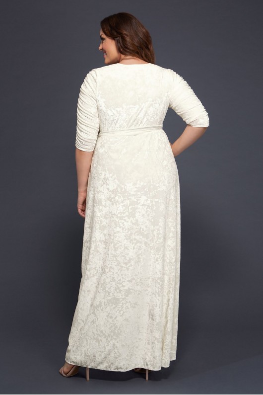 Vie En Velvet Plus Size Wrap Wedding Dress Kiyonna 19183007