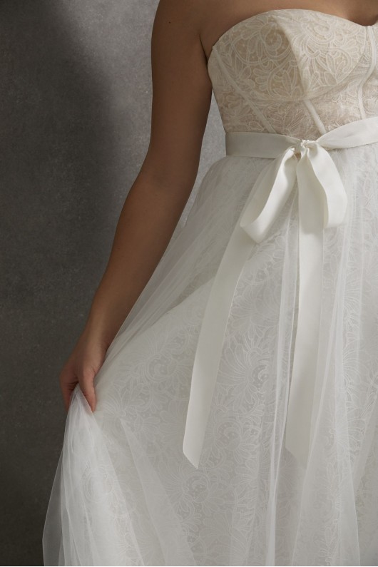 Corset Tall Plus Wedding Dress 4XL8SLVW351548