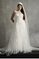 Plus Size Punched Wedding Dress 8VW351501